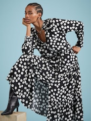 Baukjen Cornelia Maxi Shirt Black Dress - Изображение 4 из 4