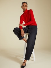 Baukjen Stretch Cotton Horseshoe Black Jeans - Image 3 of 5