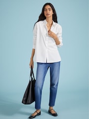 Baukjen Lesley 100% Cotton White Shirt - Image 1 of 4