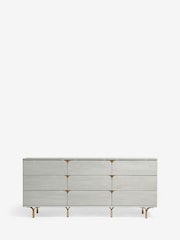 Light Evie Oak Effect 9 Drawer Chest of Drawers - Image 4 of 8