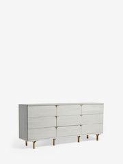 Light Evie Oak Effect 9 Drawer Chest of Drawers - Image 6 of 8