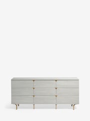 Light Evie Oak Effect 9 Drawer Chest of Drawers - Image 7 of 8