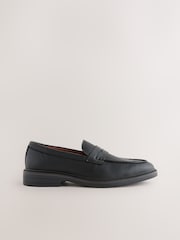 Black Chunky Saddle Loafers - Image 3 of 5