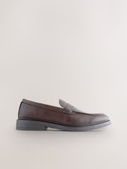 Brown Chunky Saddle Loafers - Image 2 of 7