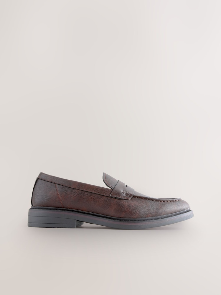 Braun - Loafer mit dicker Sohle - Bild 2 von 7 Braun - Loafer mit dicker Sohle - Bild 2 von 7