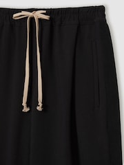 LES 100 CIELS Black Reiss | Les 100 Ciels Twill Trousers with Wool - Image 6 of 7