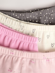 Rosa - Frill Hem Baby Shorts 4 Pack - Imagen 11 de 12