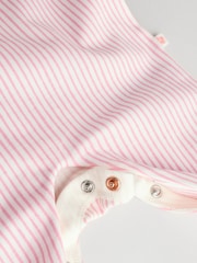 Roza z jagodami - dojenček Ovratnik 100% bombaž Sleepsuits 3 Paket - Slika 11 iz 13