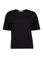 Baukjen Bronte Regenerative 100% Cotton Black T-Shirt - Image 4 of 4
