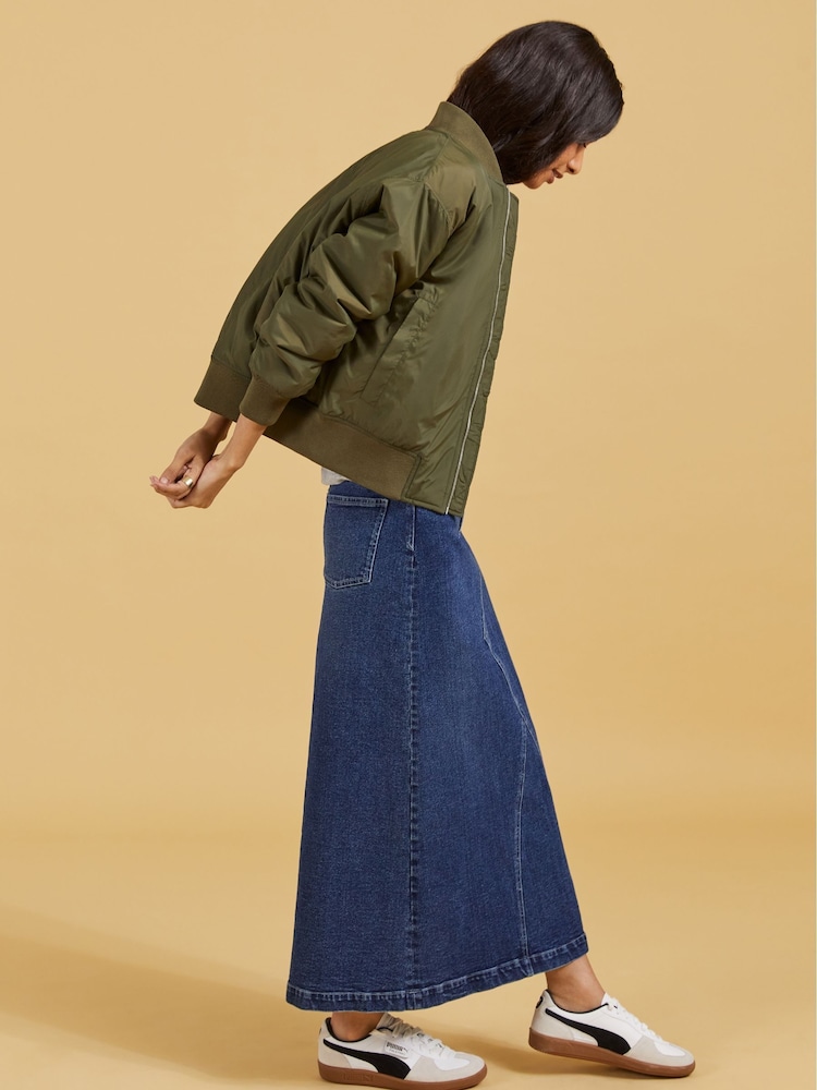 Baukjen Blue Nia Organic Skirt - Image 2 of 4