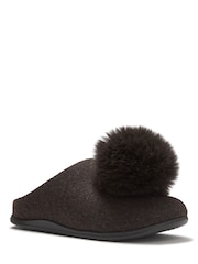 FitFlop IK-Snug Pom Pom papuče od filca - Slika 3 od 4