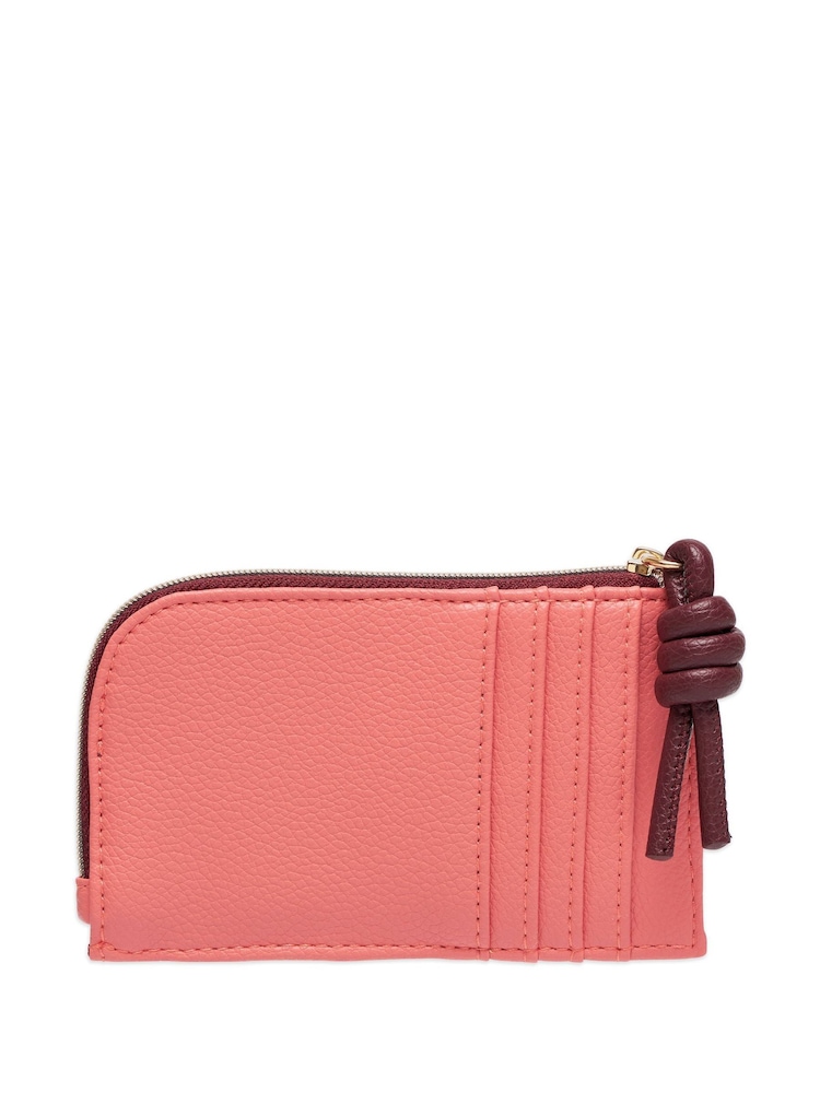 Estella Bartlett Pink Coral Knot Card Purse - Image 2 of 2
