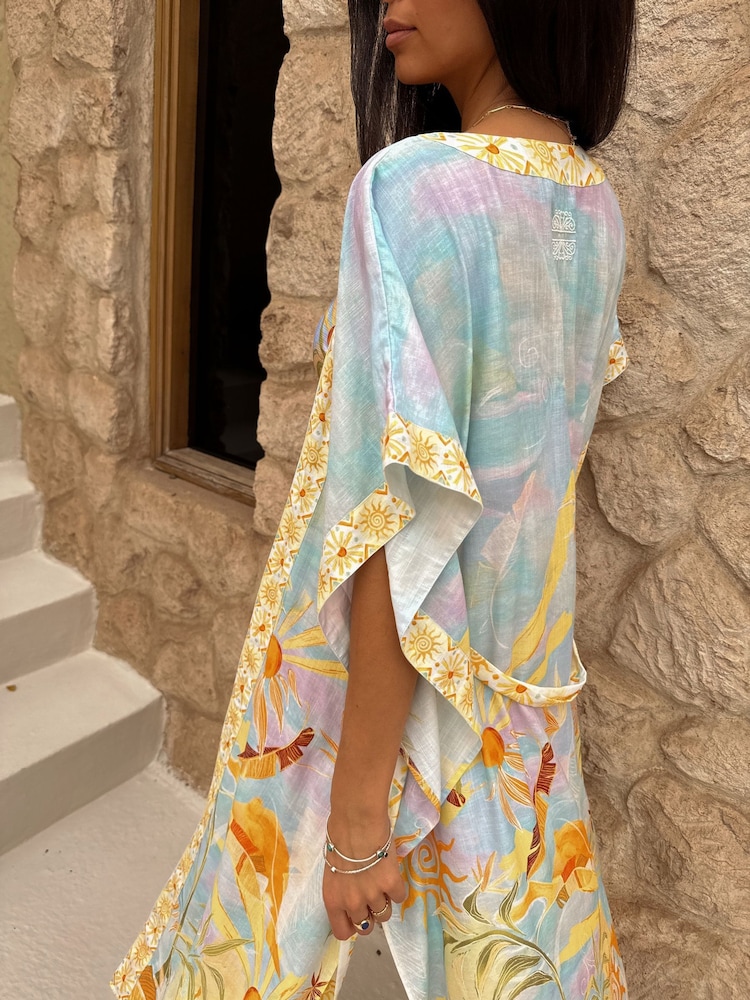Never Fully Dressed kimono van viscose-katoenmix - Image 2 of 4