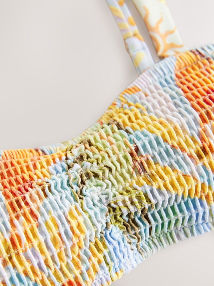 Never Fully Dressed Haut bandeau froncé Bikini - Image 6 of 7