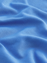 Bright Blue Heavyweight Short Sleeve Crew Neck T-Shirt - Image 6 of 6