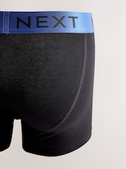 Black Bright Contrast Waistbands Trunks 10 Pack - Image 12 of 14