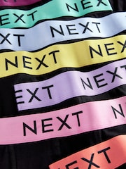 Black Bright Contrast Waistbands Trunks 10 Pack - Image 13 of 14