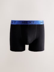 Black Bright Contrast Waistbands Trunks 10 Pack - Image 2 of 14