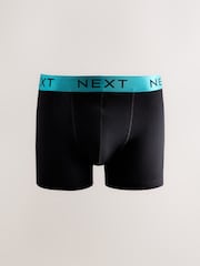 Black Bright Contrast Waistbands Trunks 10 Pack - Image 4 of 14