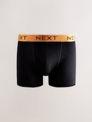 Black Bright Contrast Waistbands Trunks 10 Pack - Image 9 of 14