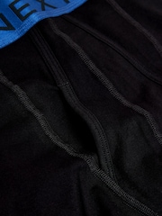 Black Bright Colour Shiny Waistbands 10 pack A-Front Boxers - Image 13 of 14