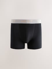 Black Pastel Texture Waistband Rich Trunk Boxers 10 Pack - Image 2 of 14