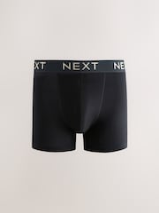 Black Pastel Texture Waistband Rich Trunk Boxers 10 Pack - Image 9 of 14