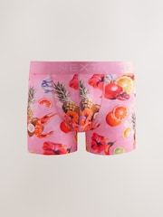 Bright Summer Print 4 pack Rich Trunks Boxers - Image 2 of 8