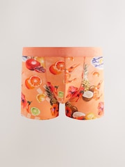 Bright Summer Print 4 pack Rich Trunks Boxers - Image 4 of 8