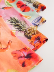 Bright Summer Print 4 pack Rich Trunks Boxers - Image 8 of 8