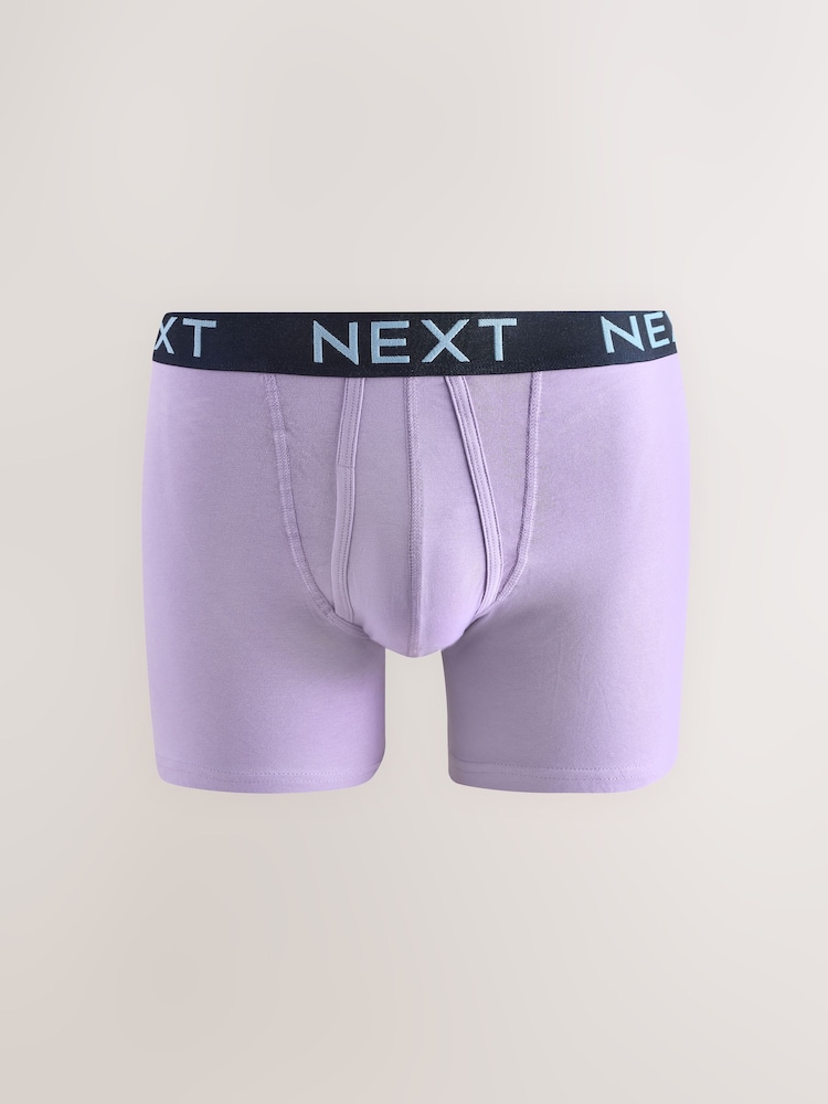 Bright Orange/ Pink/ Green/ Yellow Contrast 15 Pack A-Front Boxers - Image 11 of 18