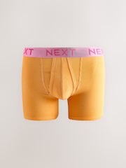 Bright Orange/ Pink/ Green/ Yellow Contrast 15 Pack A-Front Boxers - Image 13 of 18