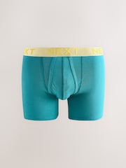 Bright Orange/ Pink/ Green/ Yellow Contrast 15 Pack A-Front Boxers - Image 14 of 18