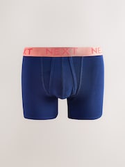 Bright Orange/ Pink/ Green/ Yellow Contrast 15 Pack A-Front Boxers - Image 5 of 18