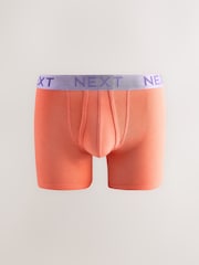 Bright Orange/ Pink/ Green/ Yellow Contrast 15 Pack A-Front Boxers - Image 8 of 18