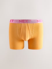 Bright Orange/ Pink/ Green/ Yellow Contrast 15 Pack A-Front Boxers - Image 9 of 18