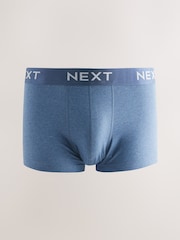 Blue/Neutral Hipster Trunks 5 Pack - Image 4 of 8