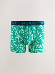 Bright Tonal Pattern Print A-Front Boxers 4 Pack - Image 2 of 8