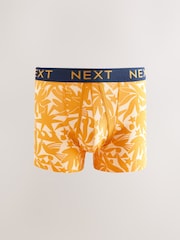 Bright Tonal Pattern Print A-Front Boxers 4 Pack - Image 4 of 8