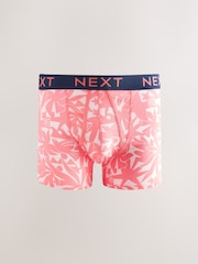 Bright Tonal Pattern Print A-Front Boxers 4 Pack - Image 5 of 8