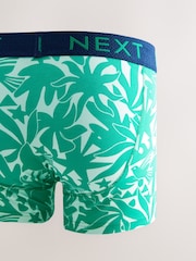Bright Tonal Pattern Print A-Front Boxers 4 Pack - Image 6 of 8