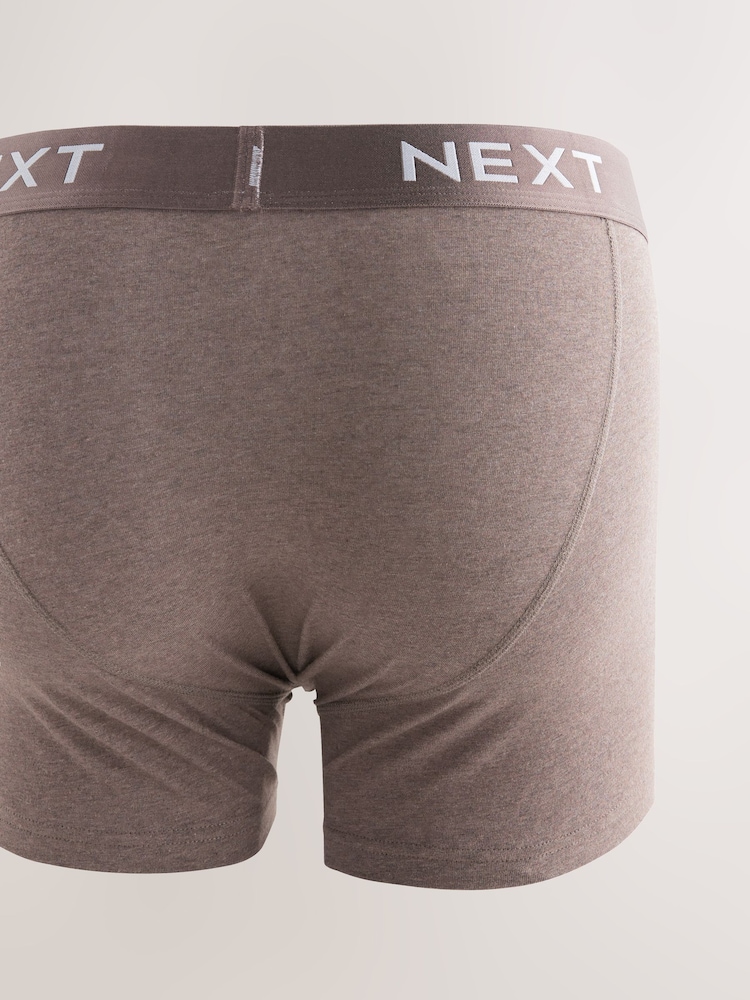 Blau/Grau, meliert - 8 er-Pack - Trunk-Boxershorts mit hohem Baumwollanteil - Image 10 of 12