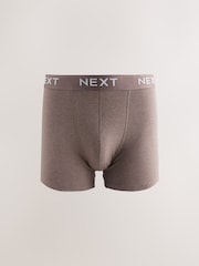 Marl Colour 8 pack Cotton Rich Trunk Boxers 5 Pack - Image 2 of 12