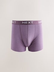 Marl Colour 8 pack Cotton Rich Trunk Boxers 5 Pack - Image 9 of 12