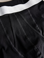 Black Neutral Waistbands A-Front Boxers 8 Pack - Image 11 of 12
