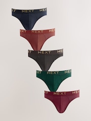 Rich Colour Briefs 5 Pack - Image 1 of 9