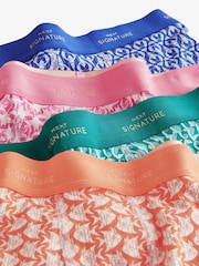 Estampado marino de color intenso - Signature Cotton Rich Boxers 4 Pack - Imagen 10 de 10