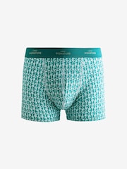 Estampado marino de color intenso - Signature Cotton Rich Boxers 4 Pack - Imagen 6 de 10