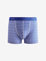 Estampado marino de color intenso - Signature Cotton Rich Boxers 4 Pack - Imagen 8 de 10