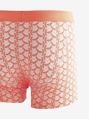 Estampado marino de color intenso - Signature Cotton Rich Boxers 4 Pack - Imagen 9 de 10